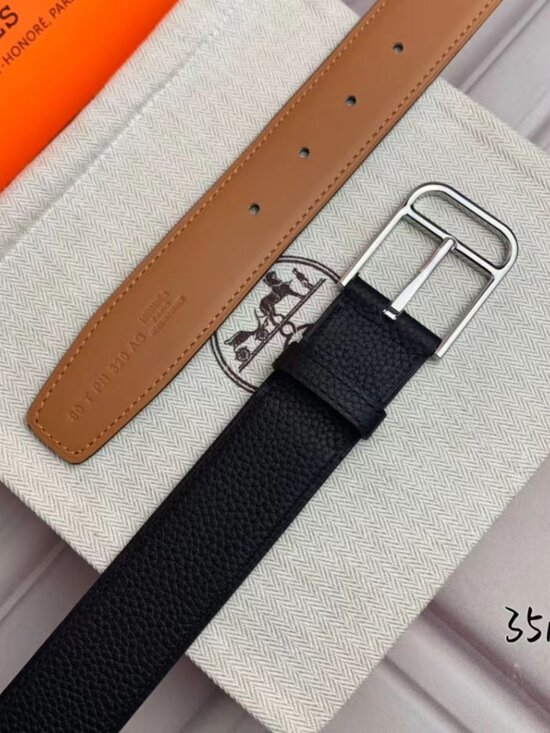 ?Hermès Clasp Leather Belt main image 4